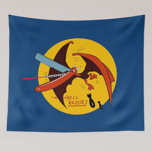 Item preview, USN - Attack Squadron 174 (VA-174) also known as the "Hellrazors"  designed and sold by pzd501.