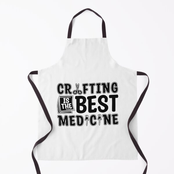 Item preview, Crafting Is The Best Medicine Artwork Scrapbooker designed and sold by tshirtconcepts.