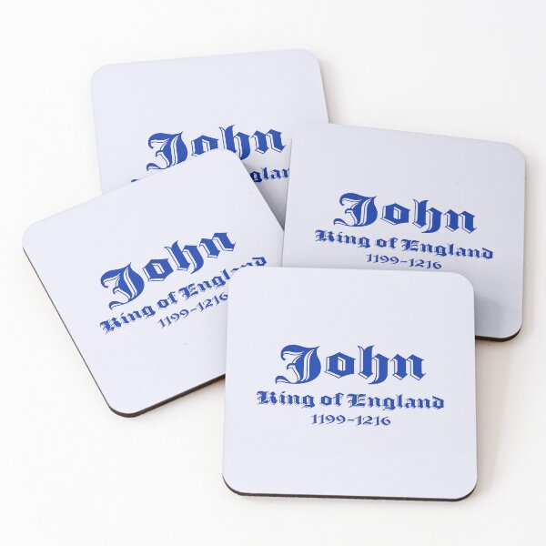 Item preview, John, King of England, British Monarchs designed and sold by CharlottePlaceArt.