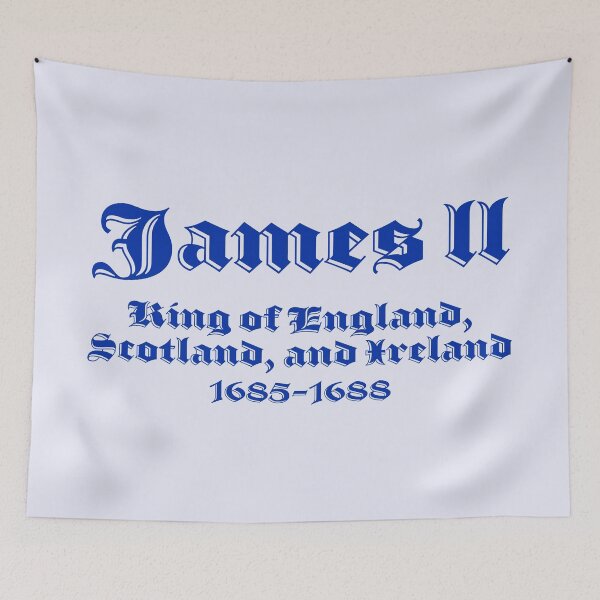 Aperçu de l'œuvre Jacques II, roi d'Angleterre, d'Écosse et d'Irlande, monarques britanniques créée et vendue par CharlottePlaceArt.