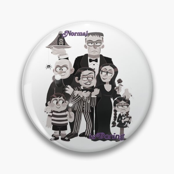 Item preview, Normal Is Boring Addams family  designed and sold by Galaxydiamond.