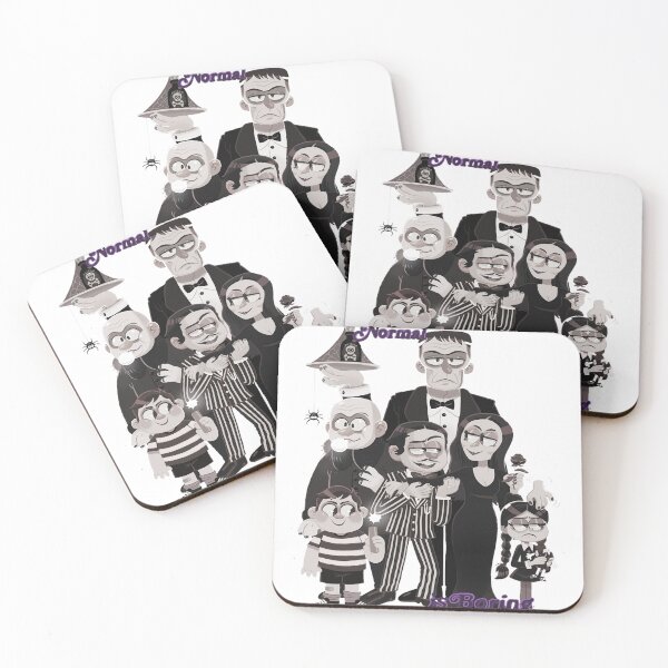 Item preview, Normal Is Boring Addams family  designed and sold by Galaxydiamond.