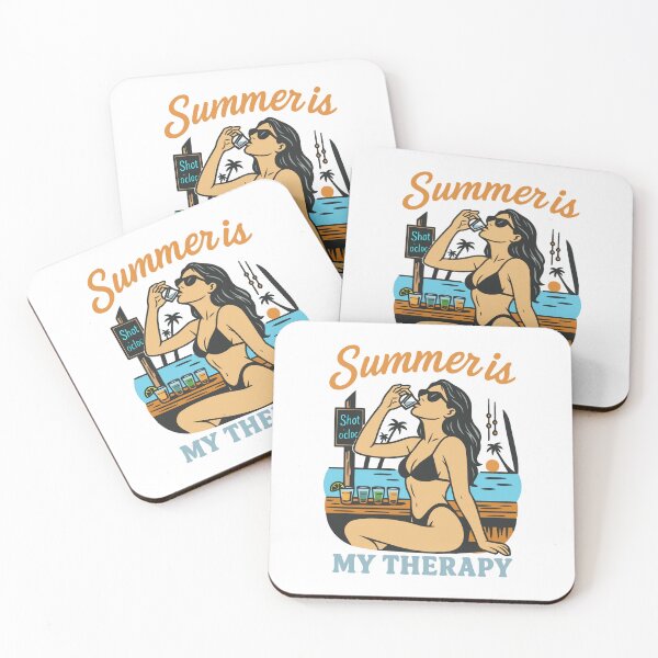 Item preview, Stylish Beach Girl at Sunset Bar with Shots designed and sold by SnappyPNG.