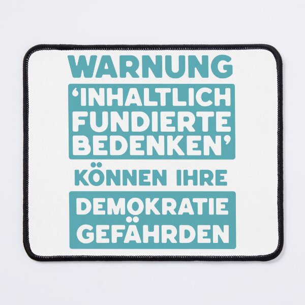 Item preview, Substantive concerns – political warning as a statement designed and sold by VariousGoodies.