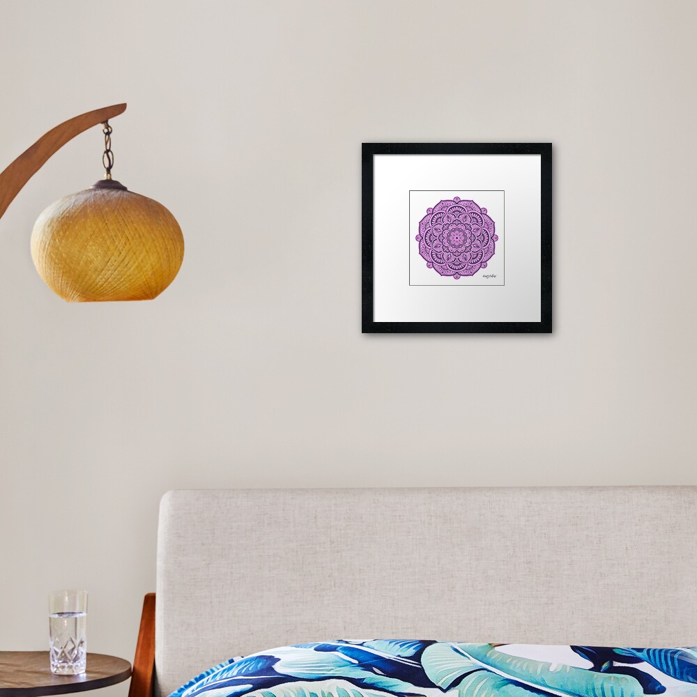 Item preview, Framed Art Print designed and sold by AmyCohasDesign.