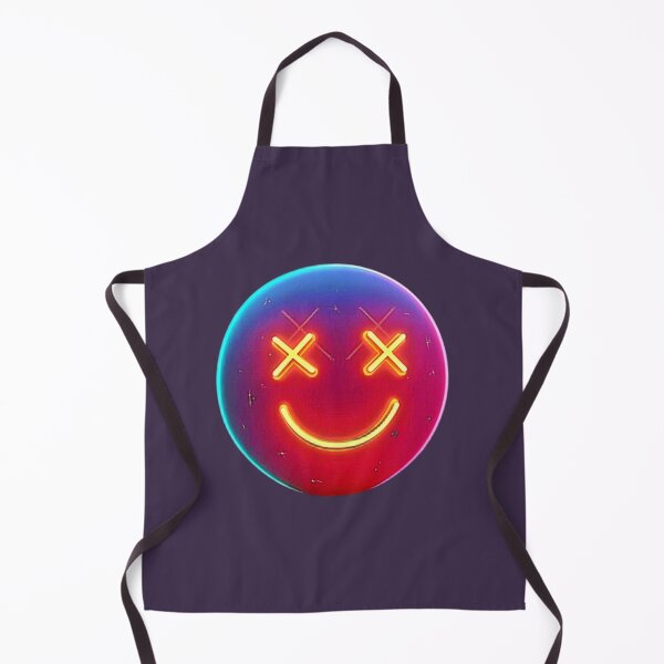 Item preview, Vibrant Lit Up Face Icon designed and sold by Health And Fitness Posts e-Store.