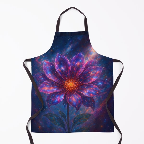 Item preview, Nebula Bloom – Cosmic Flower in Space designed and sold by FusionGaze.