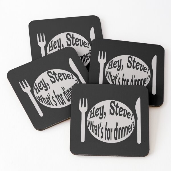 Item preview, Hey Steve! What's for Dinnner? designed and sold by Karen Simon.