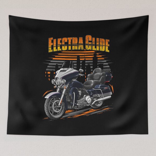 Item preview, Motorcycle Ultra Limited FLHTK 2020 (Midnight Blue & Barracuda Silver) for Motorcycle Riders designed and sold by MotoApparelHub.