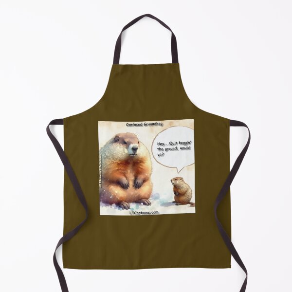 Item preview, Groundhog Hoggin' The Ground designed and sold by Rick London Gifts.