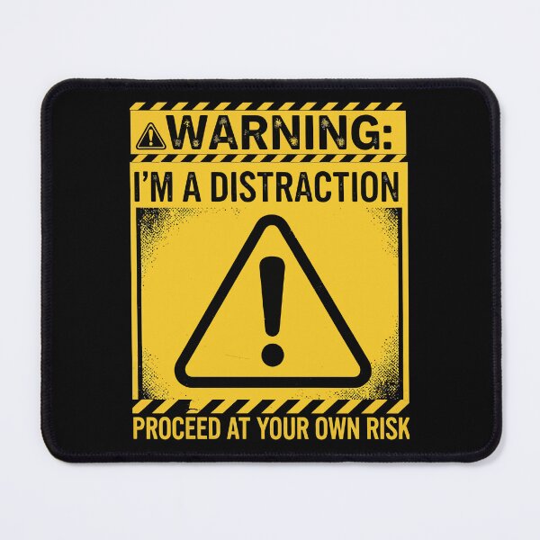 Item preview, I'm a distraction designed and sold by Amir Faysal.