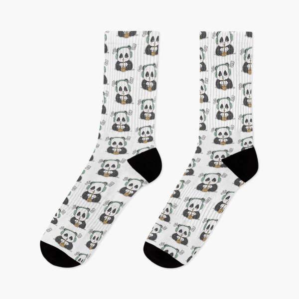 Item preview, Black and Green Hello Panda designed and sold by Arngi.