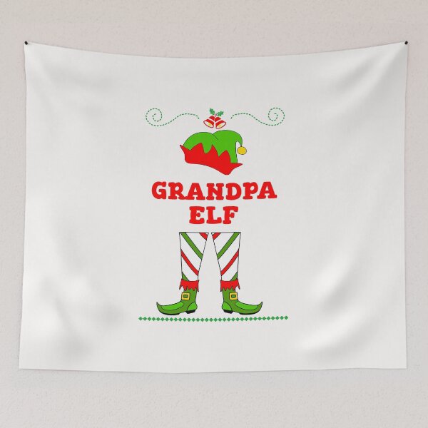 Item preview,  Elf Matching Grandpa designed and sold by Sartoris Art.