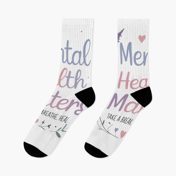 Item preview, Mental Health Matters – take a break . brathe . heal designed and sold by VibeTwist.