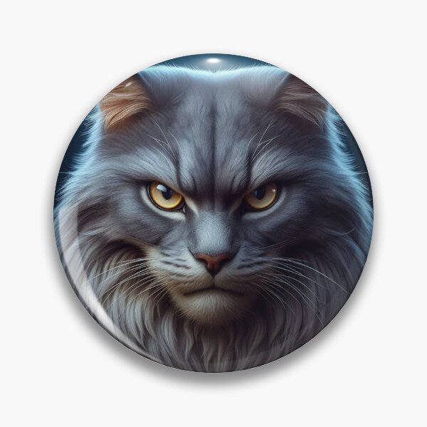 Item preview, A cat with a menacing look. designed and sold by Mktn.