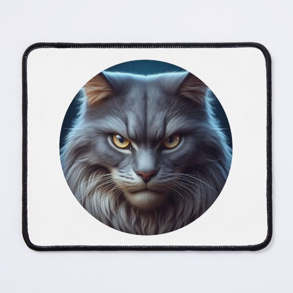 Item preview, A cat with a menacing look. designed and sold by Mktn.