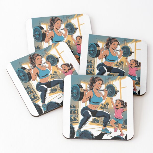 Item preview, Lift Like a Mother – Strong Fitness Mom Motivation Art designed and sold by NectarTitania.