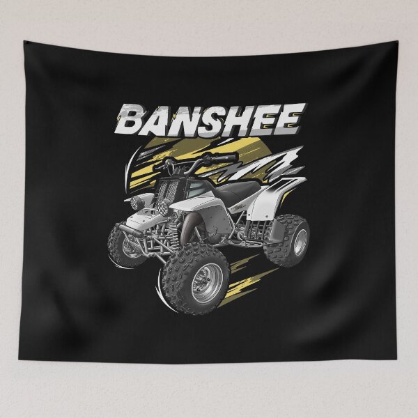 Item preview, Yamaha Banshee 350 2001 for Motorcycle Riders designed and sold by MotoApparelHub.