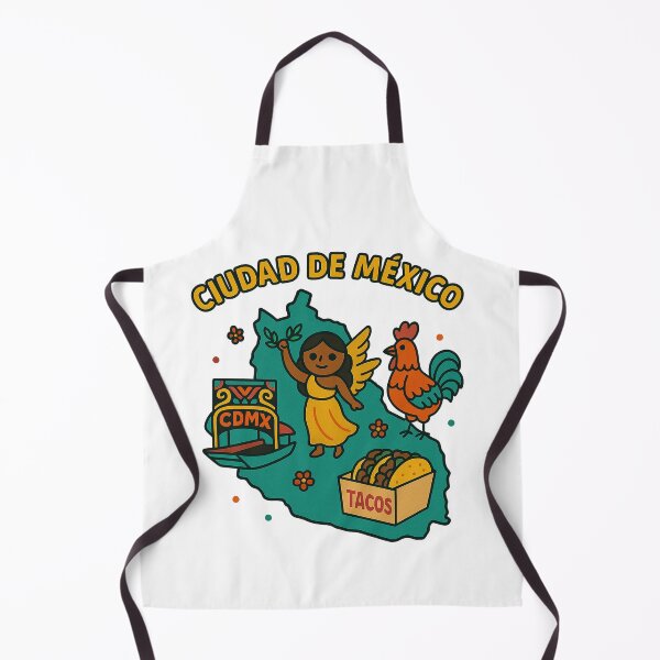 Item preview, Ciudad de México divertida y colorida designed and sold by MNAThreads.