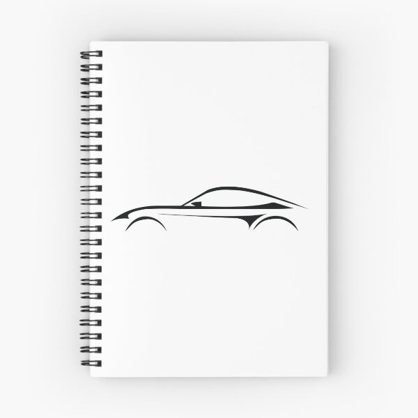 Item preview, Porsche Silhouette Drawing Illustration designed and sold by MonkeyRed_Art.