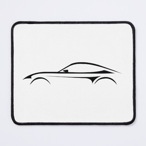 Item preview, Porsche Silhouette Drawing Illustration designed and sold by MonkeyRed_Art.