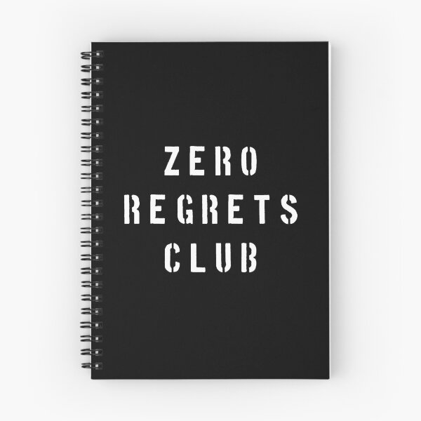 Item preview, Zero Regrets Club designed and sold by jaya68903.
