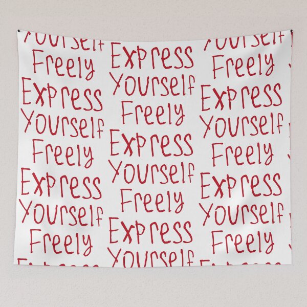 Item preview, Express Yourself Freely designed and sold by kinpirks.