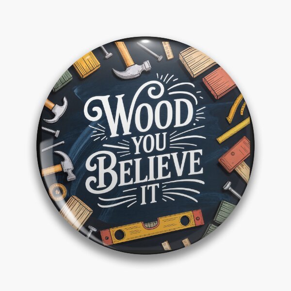 Item preview, Wood You Believe It?” – A Punny Tribute to Craftsmanship designed and sold by ForeverPrintsOK.