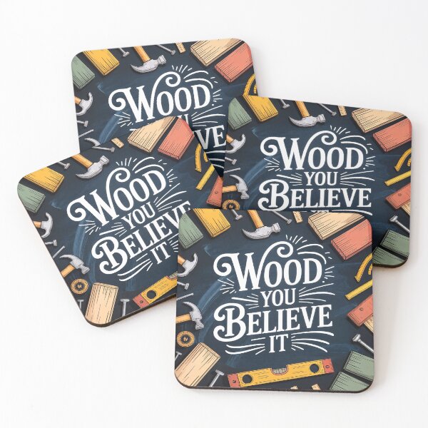 Item preview, Wood You Believe It?” – A Punny Tribute to Craftsmanship designed and sold by ForeverPrintsOK.