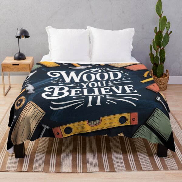 Item preview, Wood You Believe It?” – A Punny Tribute to Craftsmanship designed and sold by ForeverPrintsOK.