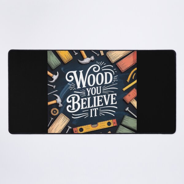 Item preview, Wood You Believe It?” – A Punny Tribute to Craftsmanship designed and sold by ForeverPrintsOK.