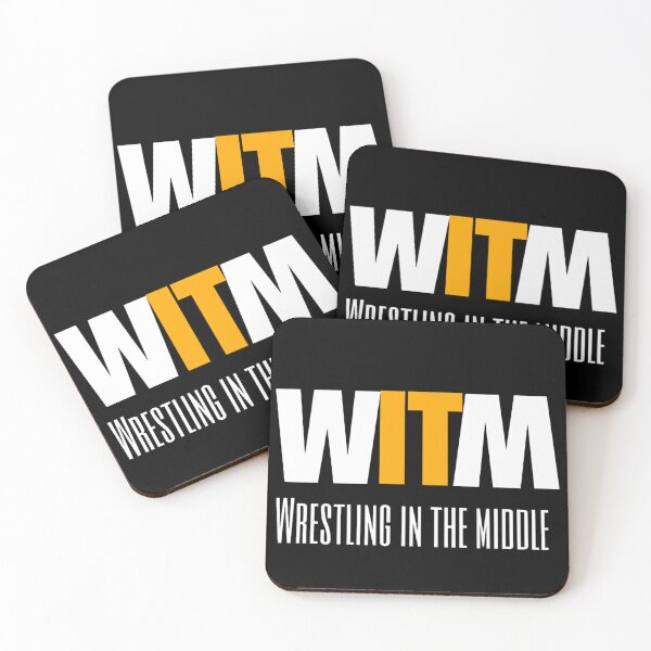 Artikelvorschau, Wrestling in der Mitte (klassisches goldenes AE-Dub-Design) entworfen und verkauft von WrestlingMiddle.
