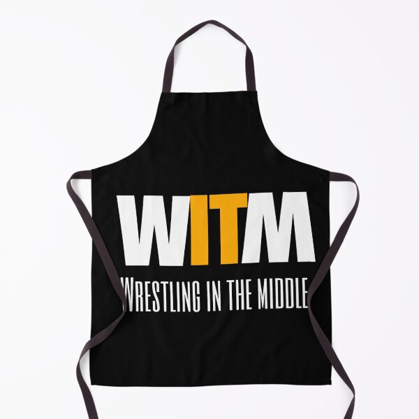 Item preview, Wrestling in the Middle (Classic Gold AE-Dub Design) designed and sold by WrestlingMiddle.