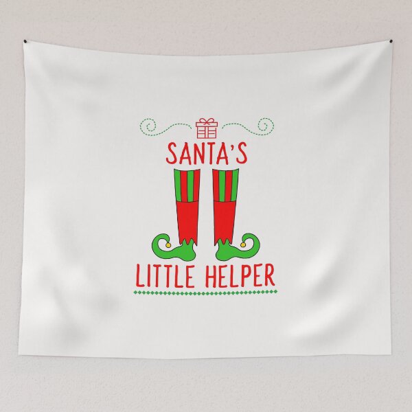 Item preview, Elf Matching Santas Helper designed and sold by Sartoris Art.