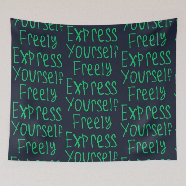 Item preview, Express Yourself Freely designed and sold by kinpirks.