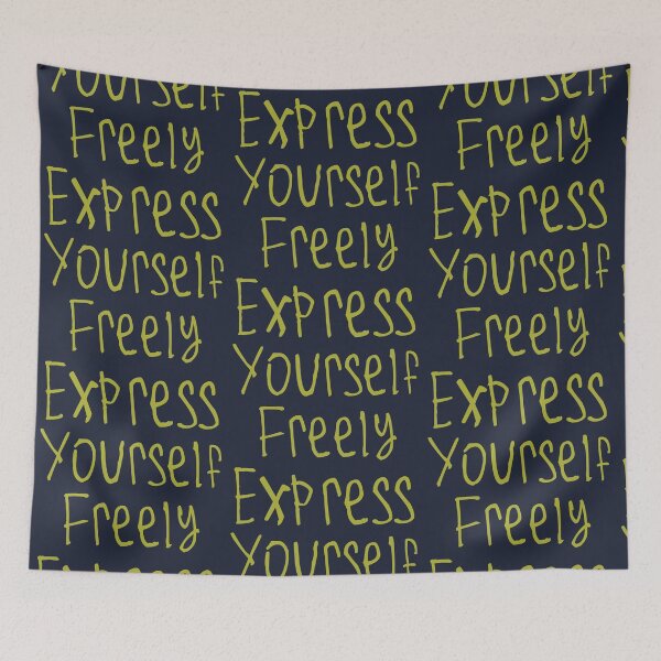 Item preview, Express Yourself Freely designed and sold by kinpirks.