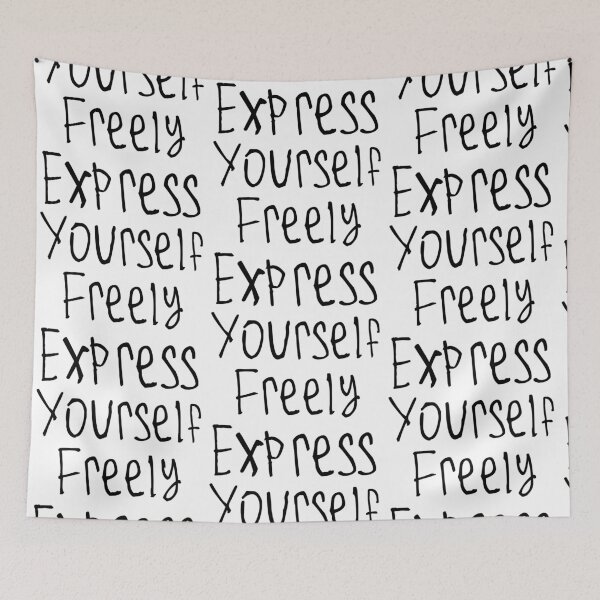 Item preview, Express Yourself Freely designed and sold by kinpirks.
