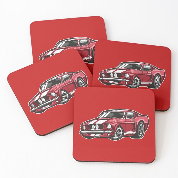 Item preview, Red sports car designed and sold by MerlinWear.