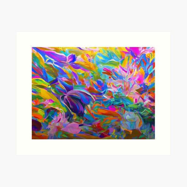 Item preview, Colorful abstract art designed and sold by PICT  T MOSB.