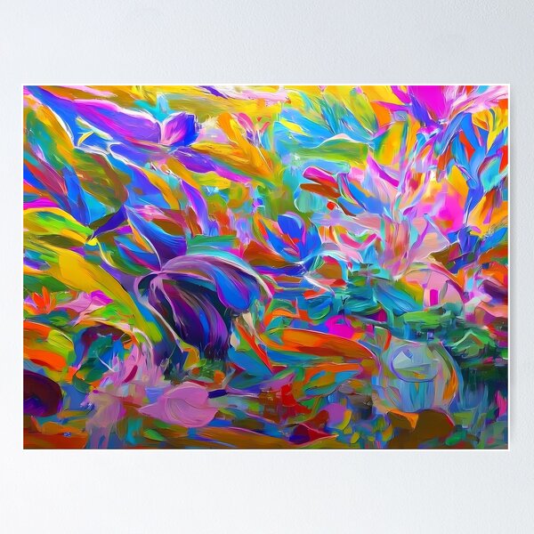 Item preview, Colorful abstract art designed and sold by PICT  T MOSB.