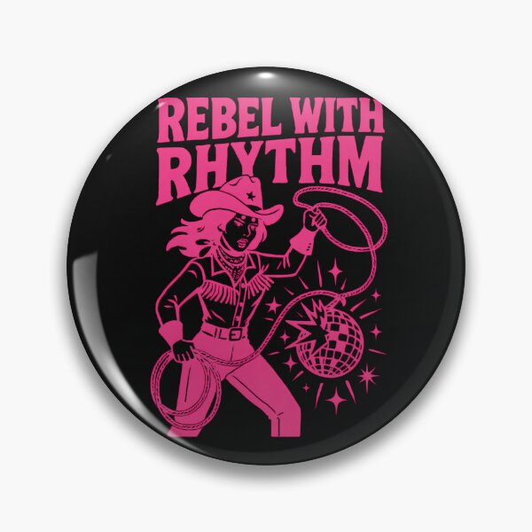 Item preview, Rebel With Rhythm - Disco Cowgirl designed and sold by Moad Fahim.