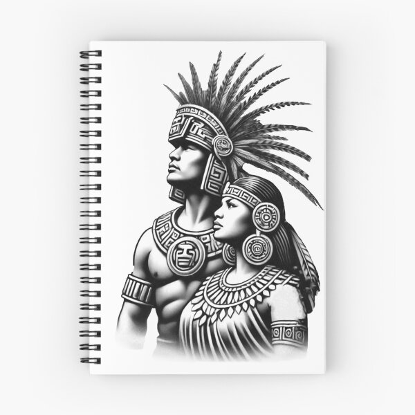 Item preview, Princesa guerrera azteca mexicana México Maya Maya Azteca designed and sold by HechoEnAztlan.