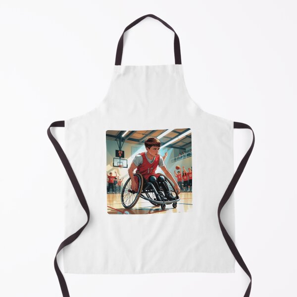 Item preview, "Game On: Wheelchair Basketball Power Sticker" designed and sold by It's Wheelie Cool.