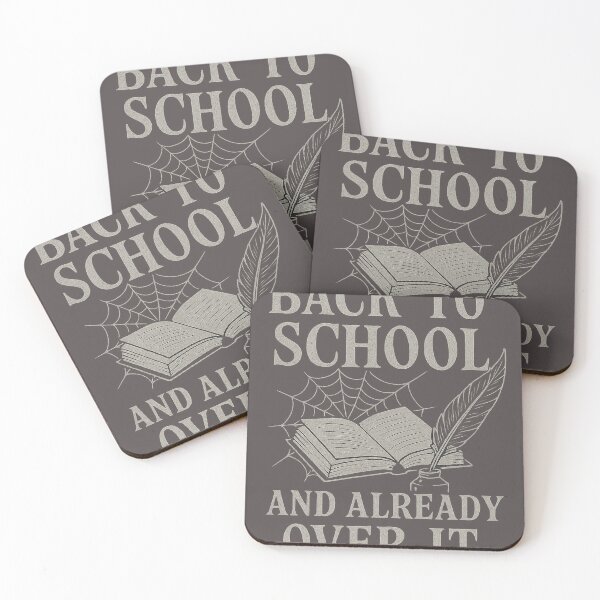 Item preview, Back to School and Already Over It – Gothic School Design designed and sold by Tami0673.