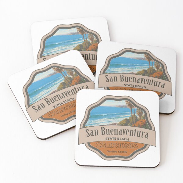 Item preview, San Buenaventura State Beach, Ventura County, California designed and sold by Wanderful-roads.