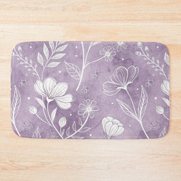 Item preview, Lavender Dream: Watercolor Floral Pattern designed and sold by joycrysstudio.
