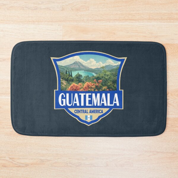 Item preview, Guatemala Illustration Retro Badge designed and sold by KrisSidDesigns.