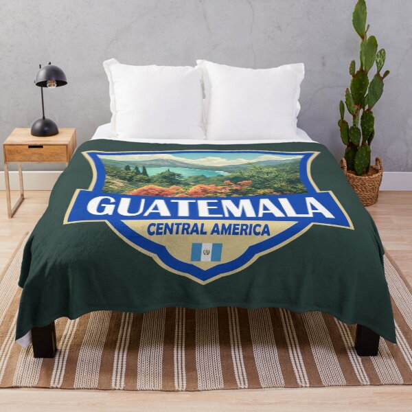 Item preview, Guatemala Illustration Retro Badge designed and sold by KrisSidDesigns.
