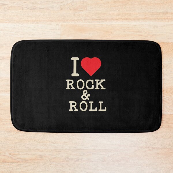 Item preview, I Love Rock & Roll Vintage Music Fan Statement designed and sold by BootlegLetters.