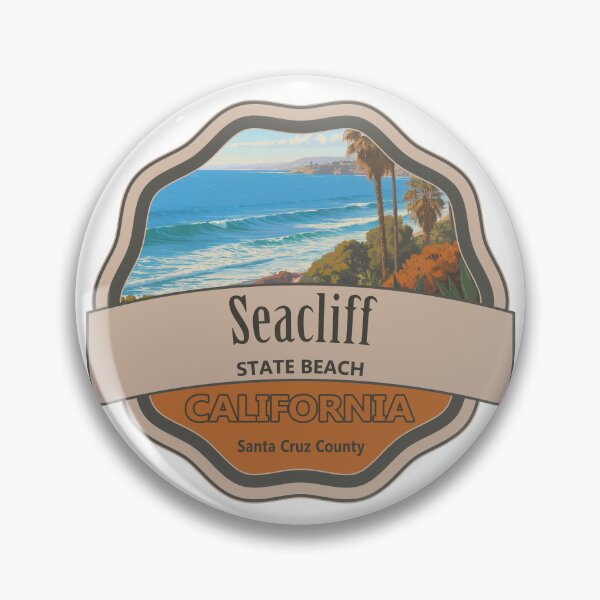 Item preview, Seacliff State Beach, Santa Cruz County, California designed and sold by Wanderful-roads.